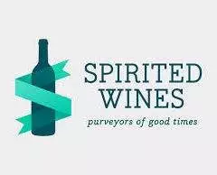 A logo for Spirited Wines, the ultimate purveyors of good times.